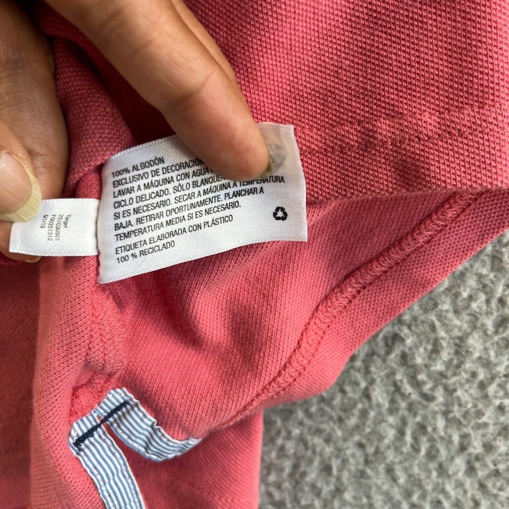 Vineyard Vines Polo Shirt Mens Large Pink Pullover Golf Casual Outdoor Preppy - Picture 8 of 11